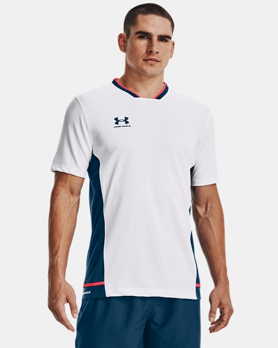 Men's UA Accelerate Premier T-Shirt, White, pdpMainDesktop image number 0